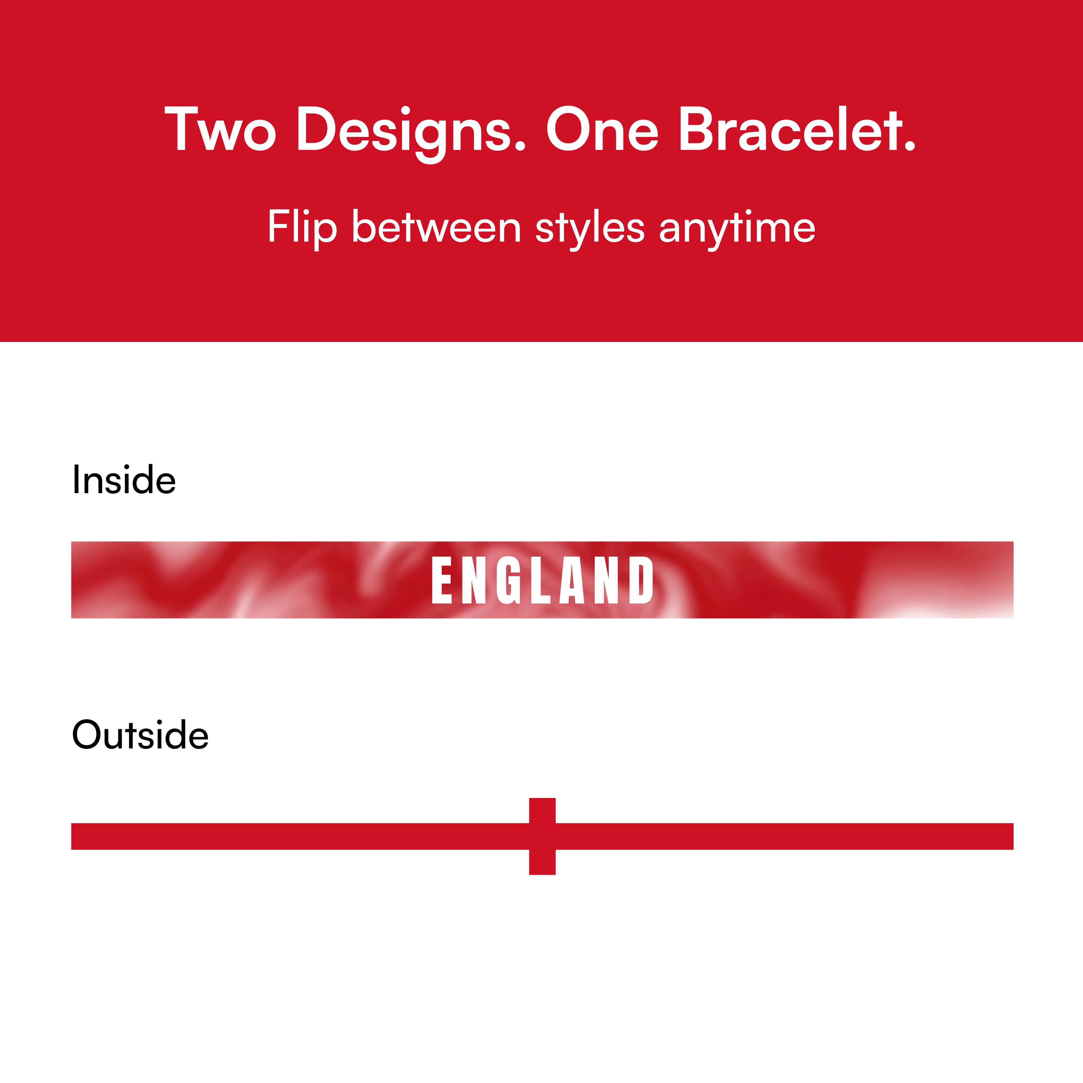 England Reversible Bracelet