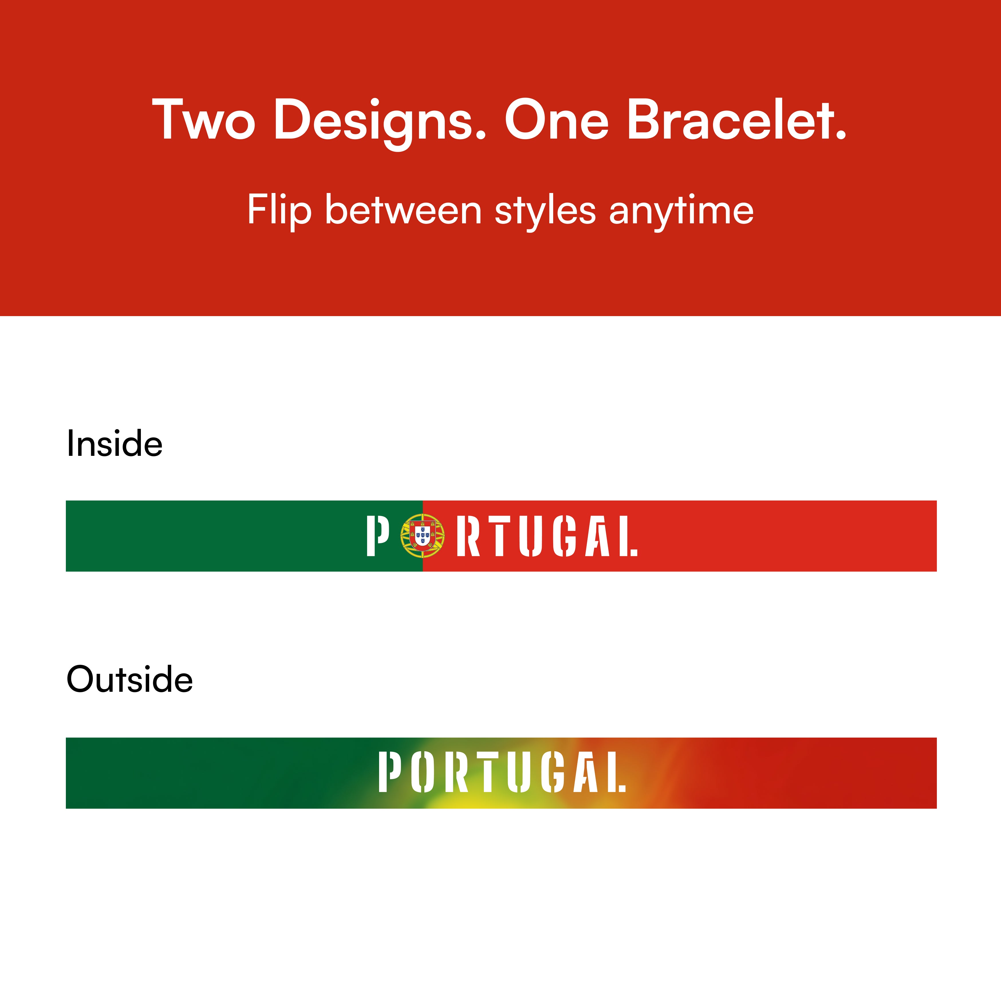 Portugal Reversible Bracelet