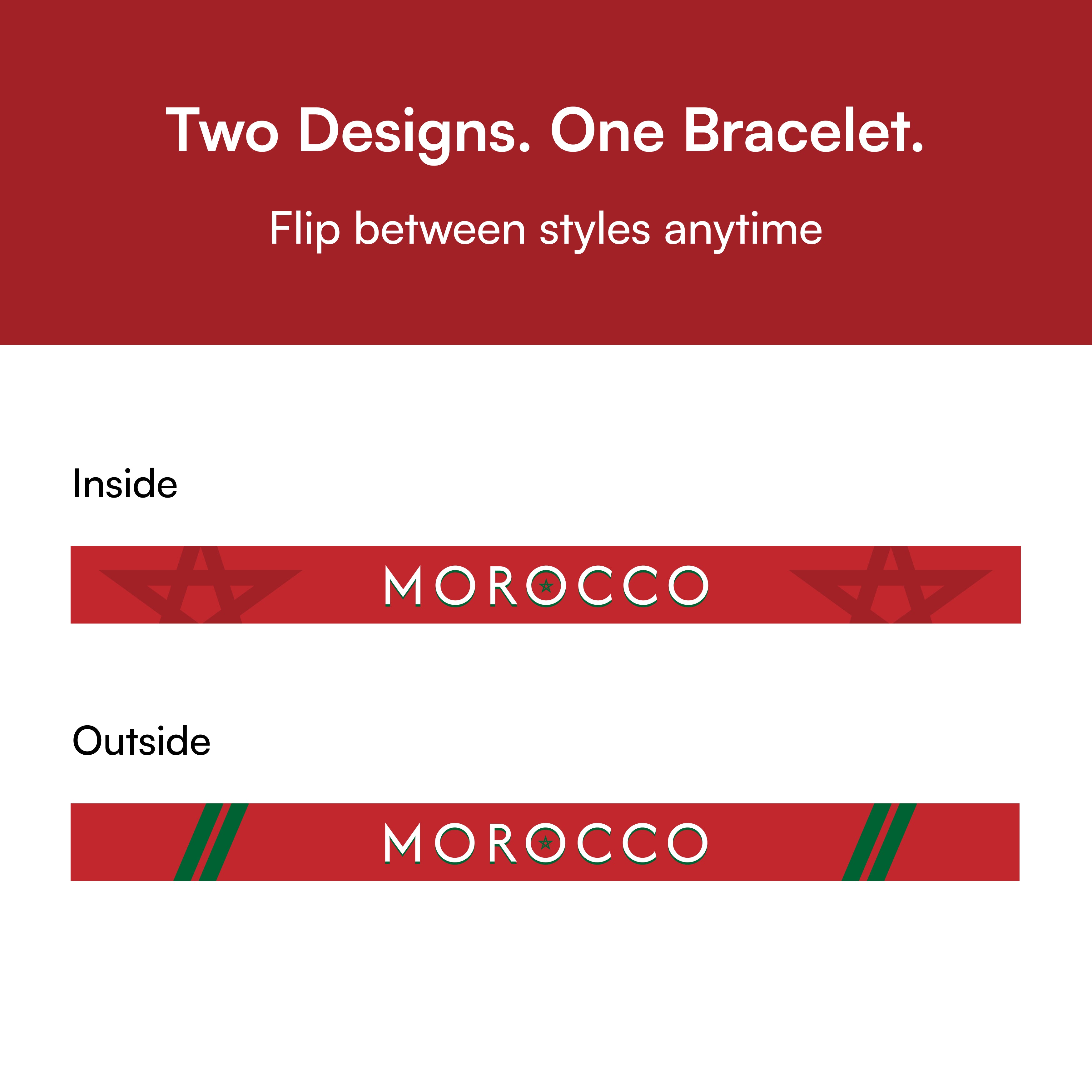 Morocco Reversible Bracelet