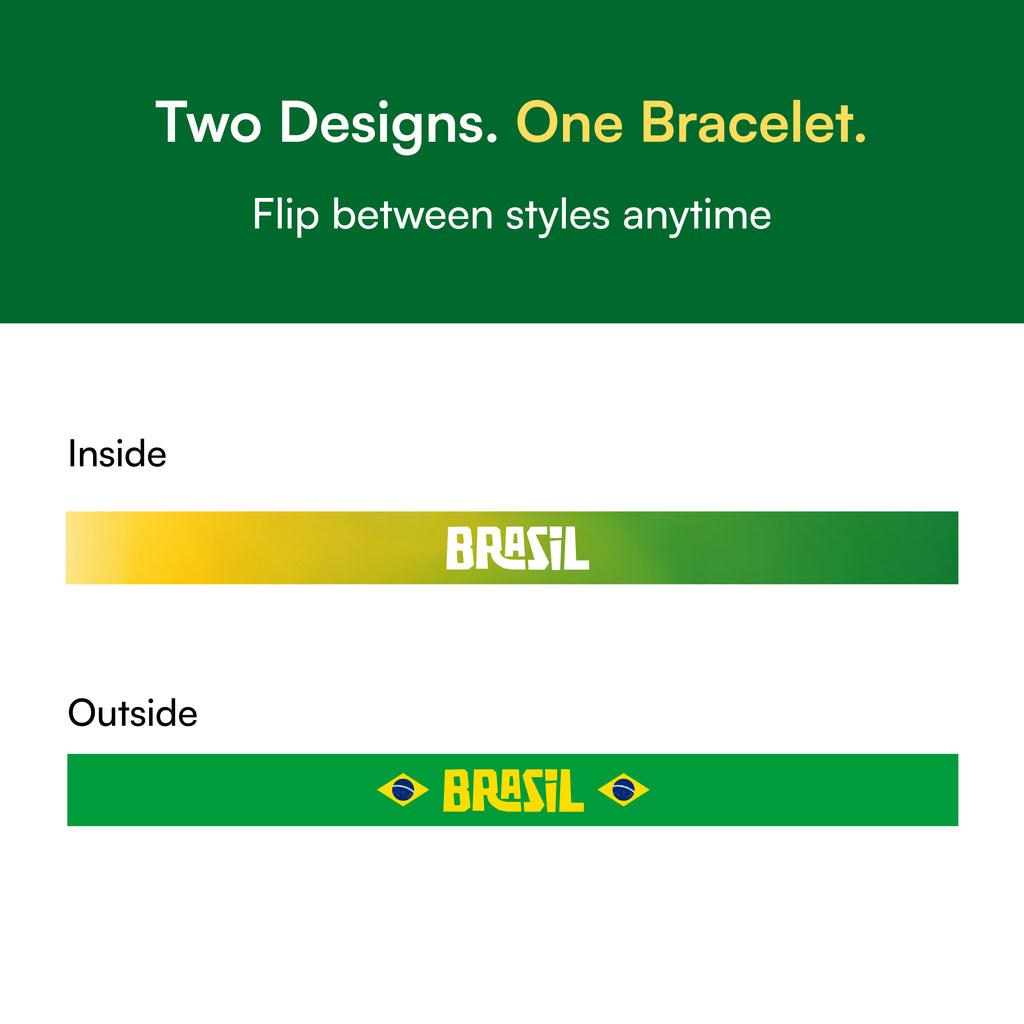 Brazil Reversible Bracelet