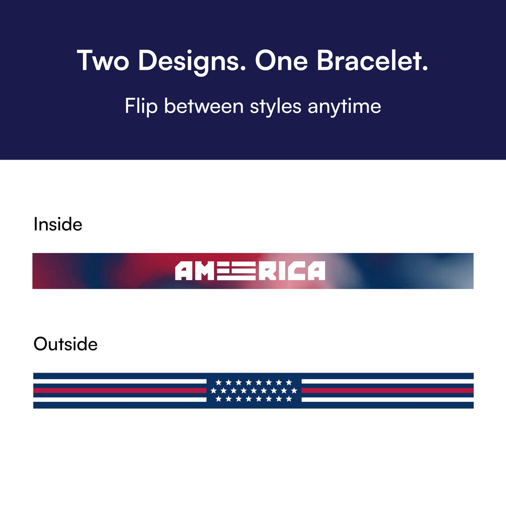 USA Reversible Bracelet