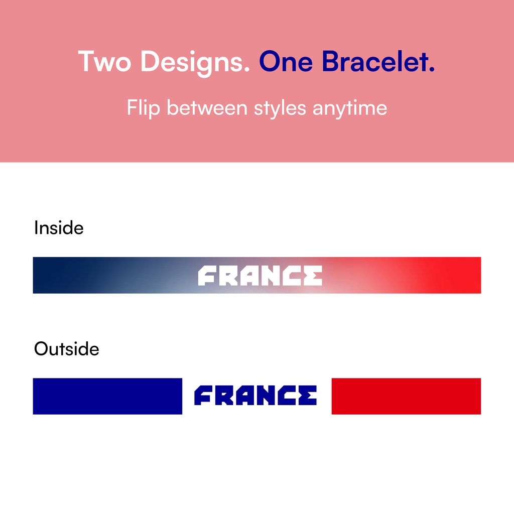 France Reversible Bracelet