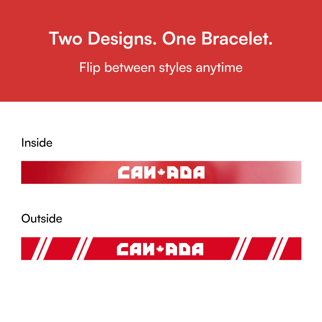 Canada Reversible Bracelet