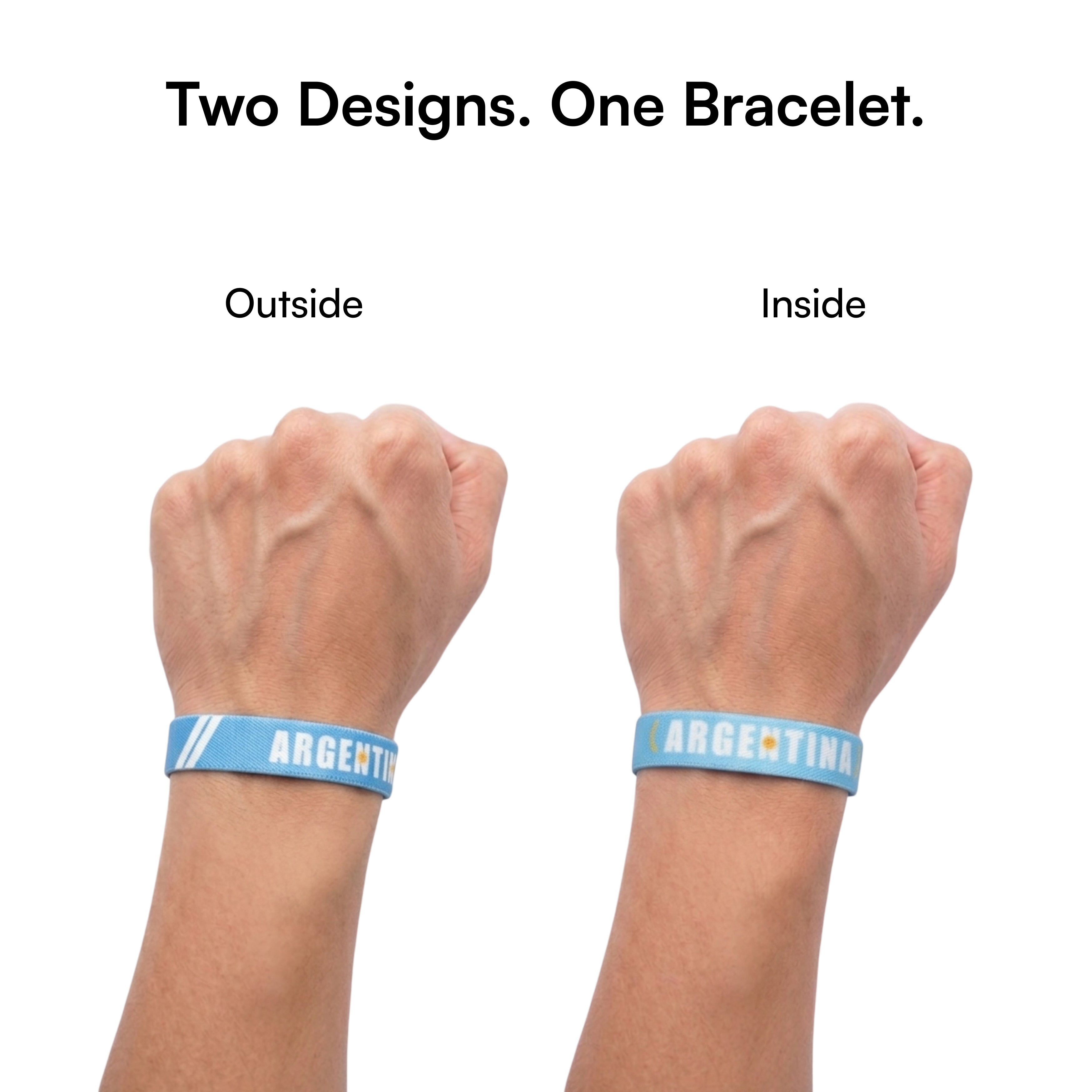 Argentina Reversible Bracelet